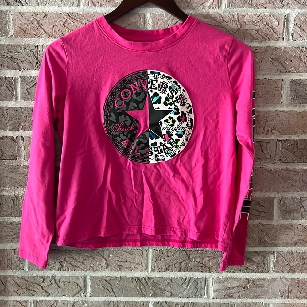 Girls Converse long sleeve shirt